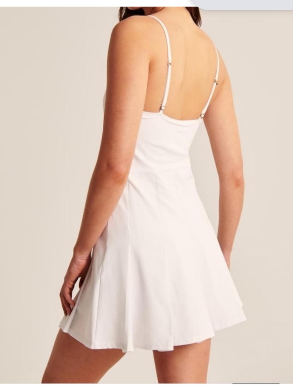Abercrombie & Fitch White Mini Dress